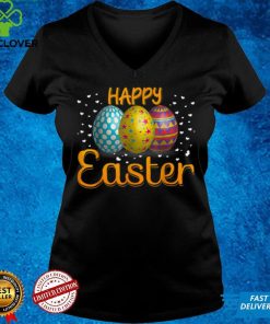 Happy Easter Day 2022 Shirt Bunny Hug Easter Eggs Women T Shirt B09VP2D7B4
