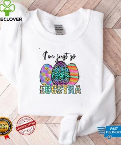 Happy Easter Day Bunny Colorful love easter Egg Cute T Shirt Sweater Shirt