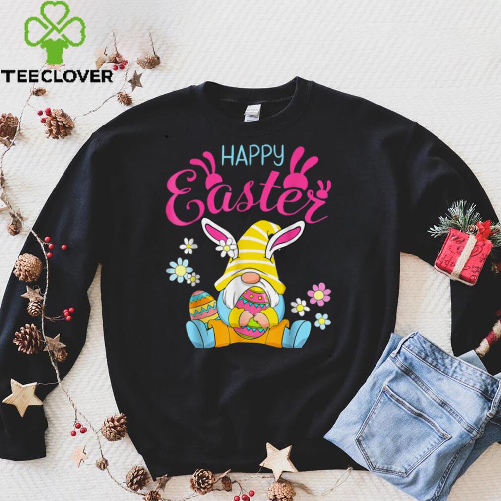 Happy Easter Day Bunny Spring Gnome Easter Egg Hunting T Shirt B09VXKNLH5 Happy Easter Day Bunny Spring Gnome Easter Egg Hunting T Shirt B09VXKNLH5
