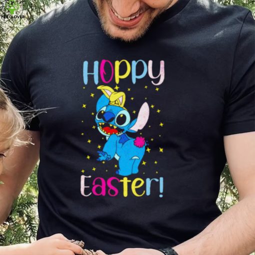 Happy Easter Stitch cartoon character shirt