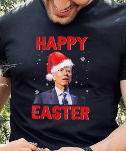 Happy Easter Xmas Merry Chrismas Anti Joe Biden Funny Shirt