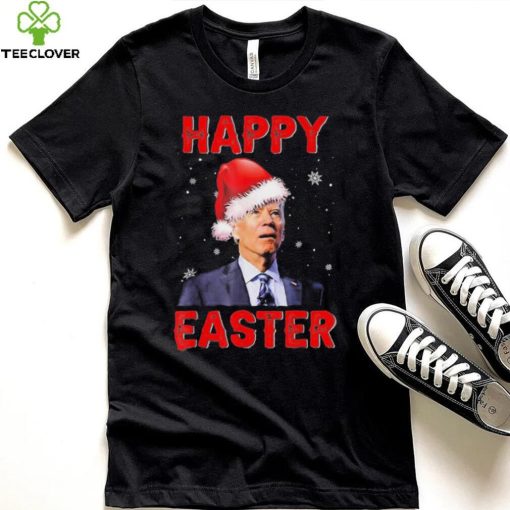 Happy Easter Xmas Merry Chrismas Anti Joe Biden Funny Shirt