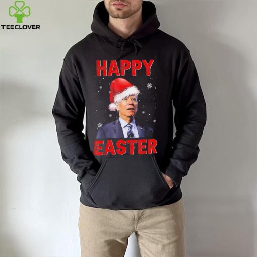 Happy Easter Xmas Merry Chrismas Anti Joe Biden Funny Shirt