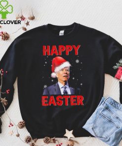 Happy Easter Xmas Merry Chrismas Anti Joe Biden Funny Shirt