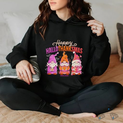 Happy Hallothanksmas Gnome hoodie, sweater, longsleeve, shirt v-neck, t-shirt