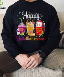 Happy Hallothanksmas Shirt Drinks Halloween Thanksgiving Christmas T Shirt 4 Happy Hallothanksmas Shirt Drinks Halloween Thanksgiving Christmas T Shirt