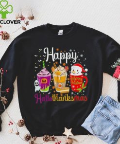 Happy Hallothanksmas Shirt Drinks Halloween Thanksgiving Christmas T Shirt 5 Happy Hallothanksmas Shirt Drinks Halloween Thanksgiving Christmas T Shirt