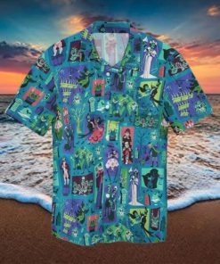 Happy Halloween Outfit Horror Cartoon Comic Theme Hawaiian Aloha Shirts Dh