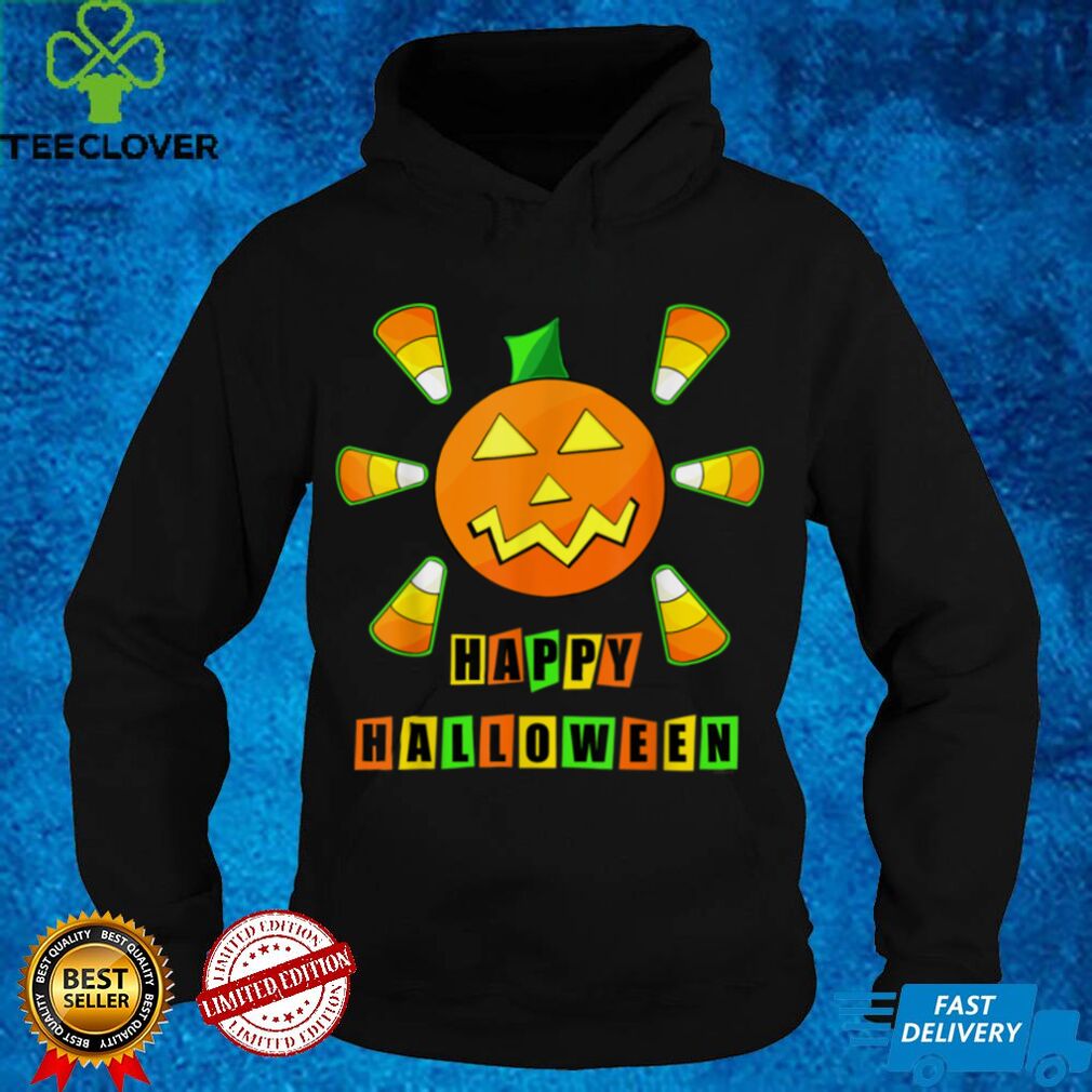 Happy Halloween Pumpkin Jack O Lantern Halloween Candy T Shirt tee