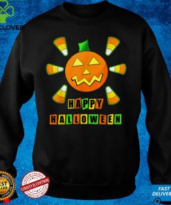 Happy Halloween Pumpkin Jack O Lantern Halloween Candy T Shirt tee