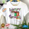 Happy Halloween Shirt Cute Ghosts & Pumpkin Jars Design Women's Fall T Shirt