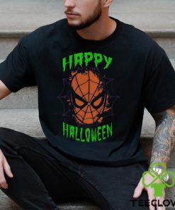 Happy Halloween Shirt, Marvel Spider Man Mask Scary Halloween T Shirt 2 Happy Halloween Shirt, Marvel Spider Man Mask Scary Halloween T Shirt