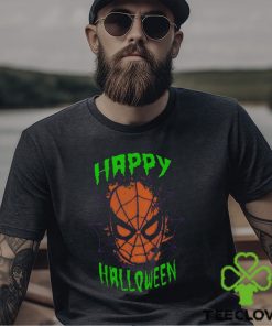 Happy Halloween Shirt, Marvel Spider Man Mask Scary Halloween T Shirt 3 Happy Halloween Shirt, Marvel Spider Man Mask Scary Halloween T Shirt