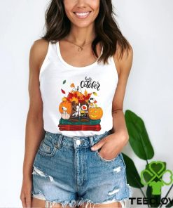 Happy Halloween Snoopy And Charlie Brown Hello October Shirt, Charlie Brown Halloween Pumkin T Shirt, Happy Autumn Snoopy Halloween Shirt