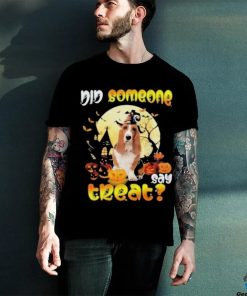 Happy Halloween did someone say treat Basset hound dog gift shirt 3 Happy Halloween did someone say treat Basset hound dog gift shirt
