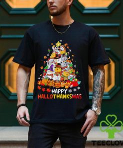 Happy Hallowthanksmas Cat Kitten Pumpkin Turkey hoodie, sweater, longsleeve, shirt v-neck, t-shirt