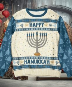 Happy Hannukah Christmas Ugly Sweater