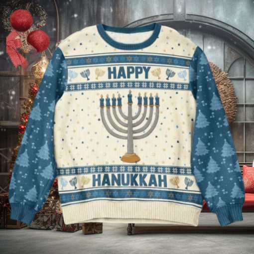 Happy Hannukah Christmas Ugly Sweater