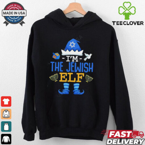 Happy Hanukkah I’m the Jewish Elf Family Christmas shirt