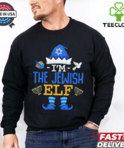 Happy Hanukkah I’m the Jewish Elf Family Christmas shirt