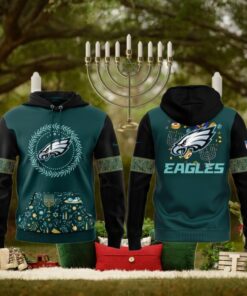 Happy Hanukkah Philadelphia Eagles New Collection For Fans Limtied Hoodie