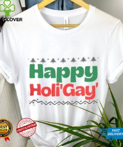 Happy HoliGAY Christmas T Shirt