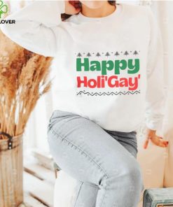 Happy HoliGAY Christmas T Shirt