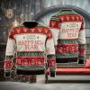 Christmas Ghostbusters With Candy Black Green Christmas Ugly Sweater 3D