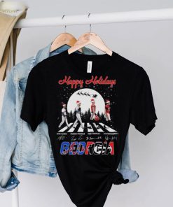 Happy Holidays Georgia Sports Abbey Road Signatures Merry Christmas Sweater