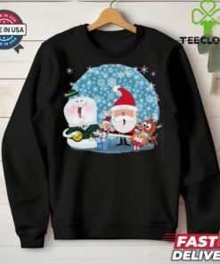 Happy Holidays Rudolph The Red Nosed Reindeer Christmas shirt
