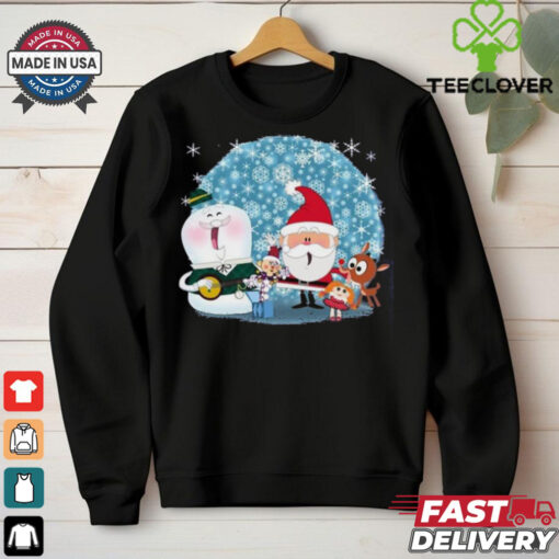 Happy Holidays Rudolph The Red Nosed Reindeer Christmas shirt