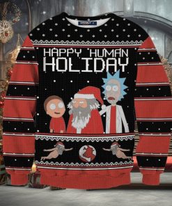Happy Human Holiday Ugly Christmas Sweater Perfect Holiday Gift