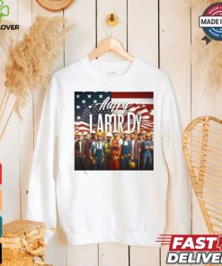 Happy Labor Day 2024 U.S Flag Shirt