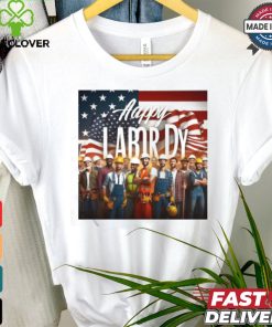 Happy Labor Day 2024 U.S Flag Shirt