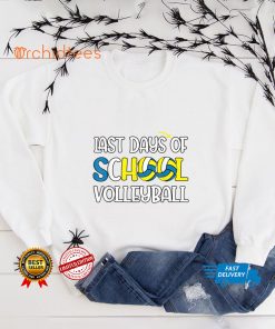 Happy Last Day of School VolleyballTeacher Student Boys Kids T Shirt