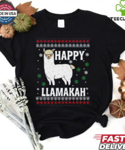 Happy Llamakah Christmas Vuitino Shirt 2 Happy Llamakah Christmas Vuitino Shirt