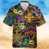 Happy Mardi Gras Hawaiian Shirt Masks Summer Shirt, Hawaiian Shirt