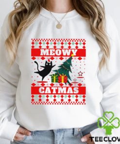 Happy Merry Christmas Meowy Catmas funny hoodie, sweater, longsleeve, shirt v-neck, t-shirt