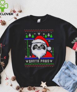 Happy Merry Christmas Panda Santa paws ugly gift hoodie, sweater, longsleeve, shirt v-neck, t-shirt