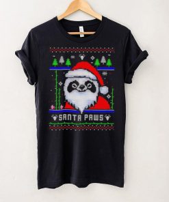 Happy Merry Christmas Panda Santa paws ugly gift hoodie, sweater, longsleeve, shirt v-neck, t-shirt