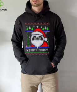 Happy Merry Christmas Panda Santa paws ugly gift hoodie, sweater, longsleeve, shirt v-neck, t-shirt