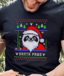 Happy Merry Christmas Panda Santa paws ugly gift hoodie, sweater, longsleeve, shirt v-neck, t-shirt