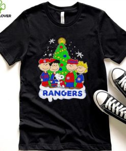 Happy Merry Christmas Peanuts Christmas tree Texas Rangers football logo gift hoodie, sweater, longsleeve, shirt v-neck, t-shirt