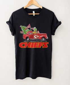 Happy Merry Christmas Snoopy drive a car Kansas City Chiefs hoodie, sweater, longsleeve, shirt v-neck, t-shirt