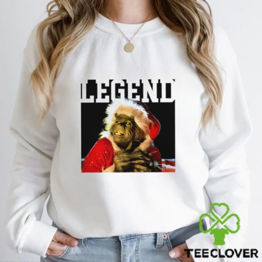 Happy Merry Christmas The Grinch legend character hoodie, sweater, longsleeve, shirt v-neck, t-shirt