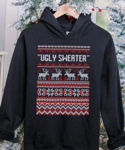 Happy Merry Christmas deers ugly sweater funny shirt