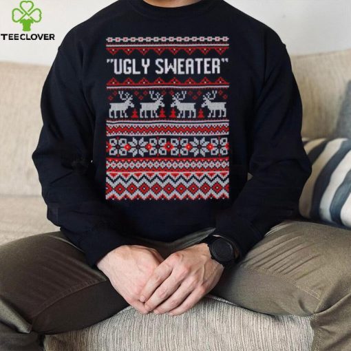 Happy Merry Christmas deers ugly sweater funny hoodie, sweater, longsleeve, shirt v-neck, t-shirt