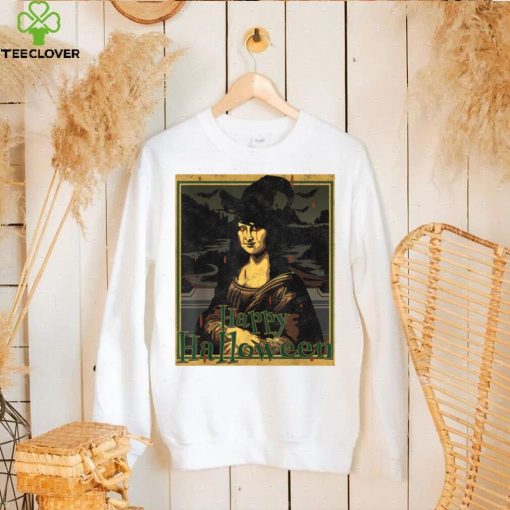 Happy Monalisa Halloween T Shirt