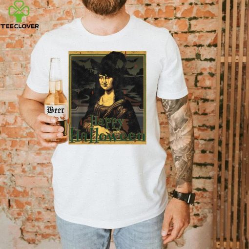 Happy Monalisa Halloween T Shirt