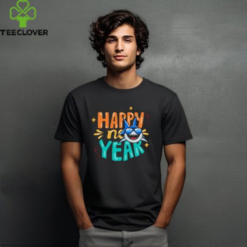 Happy New Year 2024 Shark T Shirt